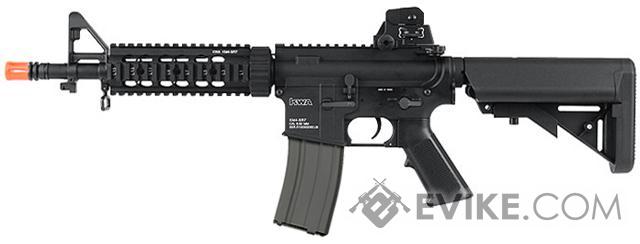 KWA Full Metal KM4 SR7 CQB Airsoft AEG Rifle (Color: Black)