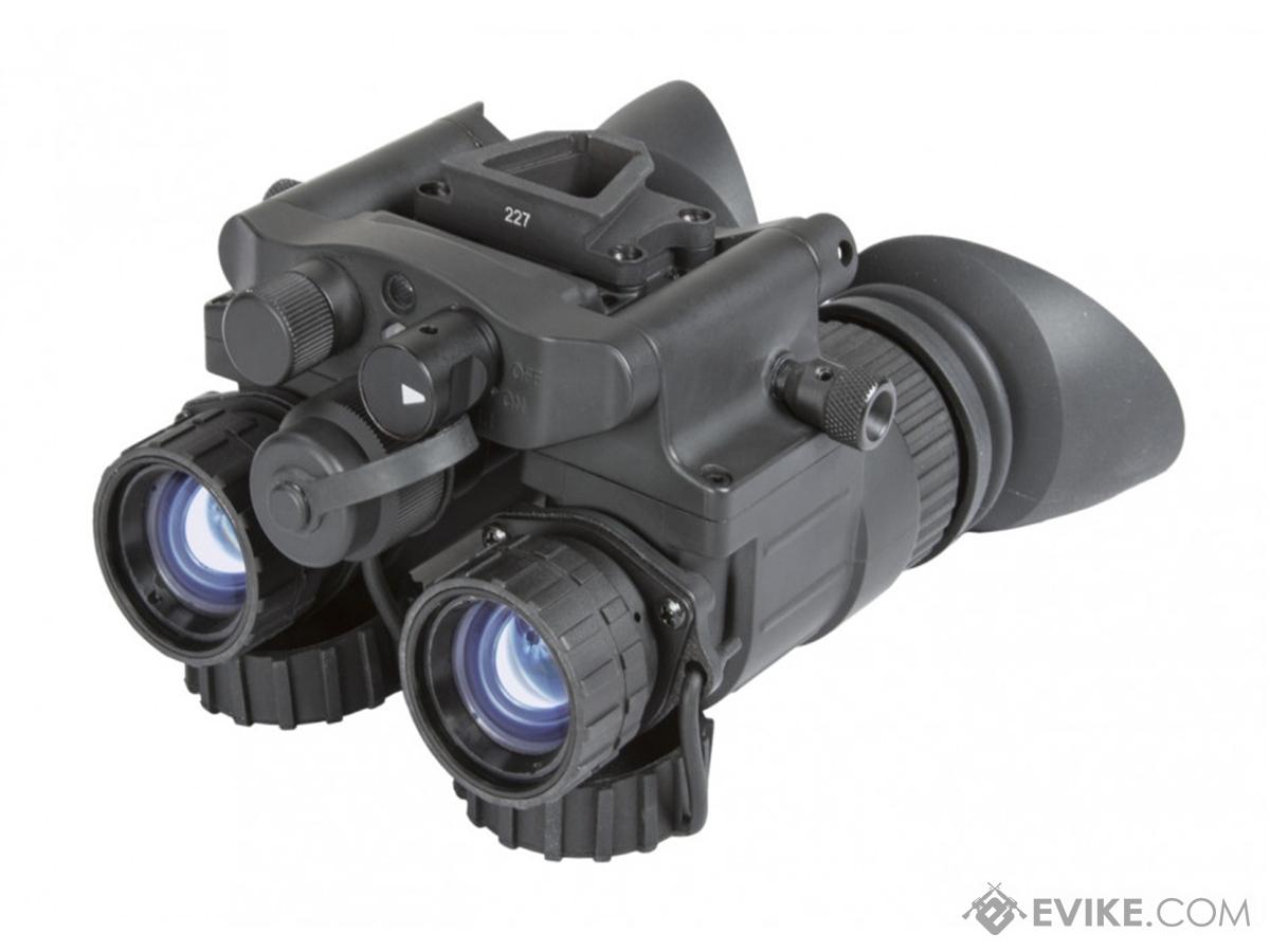 AGM Global Vision NVG-40 NL1 Gen 2+ P43 Green Phosphor Dual Tube Night Vision Binocular