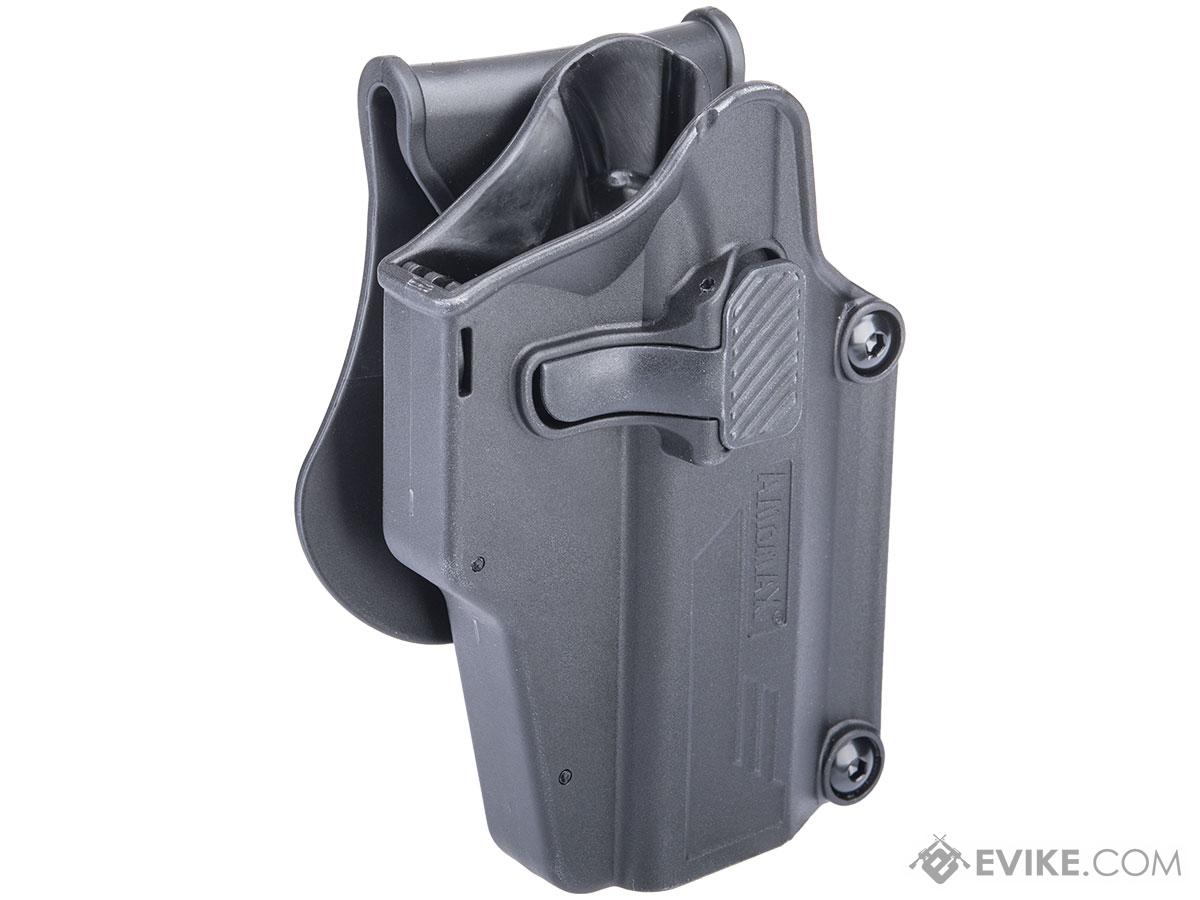 CYTAC Amomax Universal Per-fit Adjustable Holster (Model: Right Hand / Black)