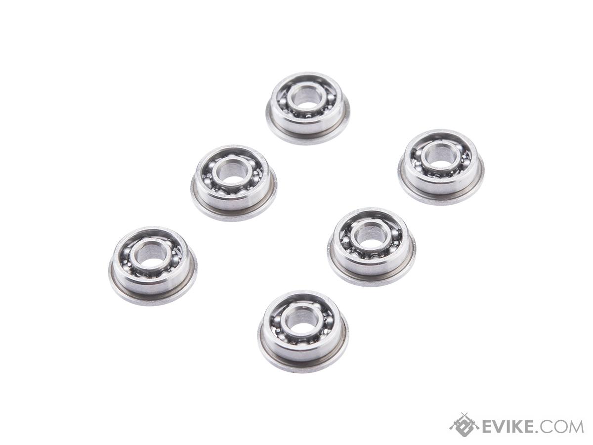 EMG x Umbrella Armory Multi-Fit 8mm J-Cage Bearing Set for Airsoft AEG Gearboxes (Model: 6 Count)