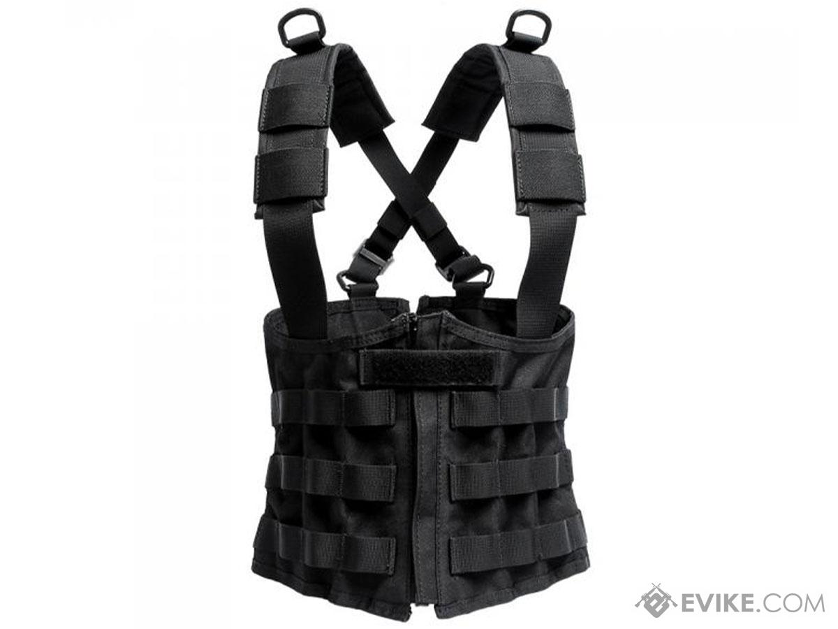 Laylax Battle Style Ladies Tactical Corset Rig Light (Color: Black / Size: 7-Extra Small)