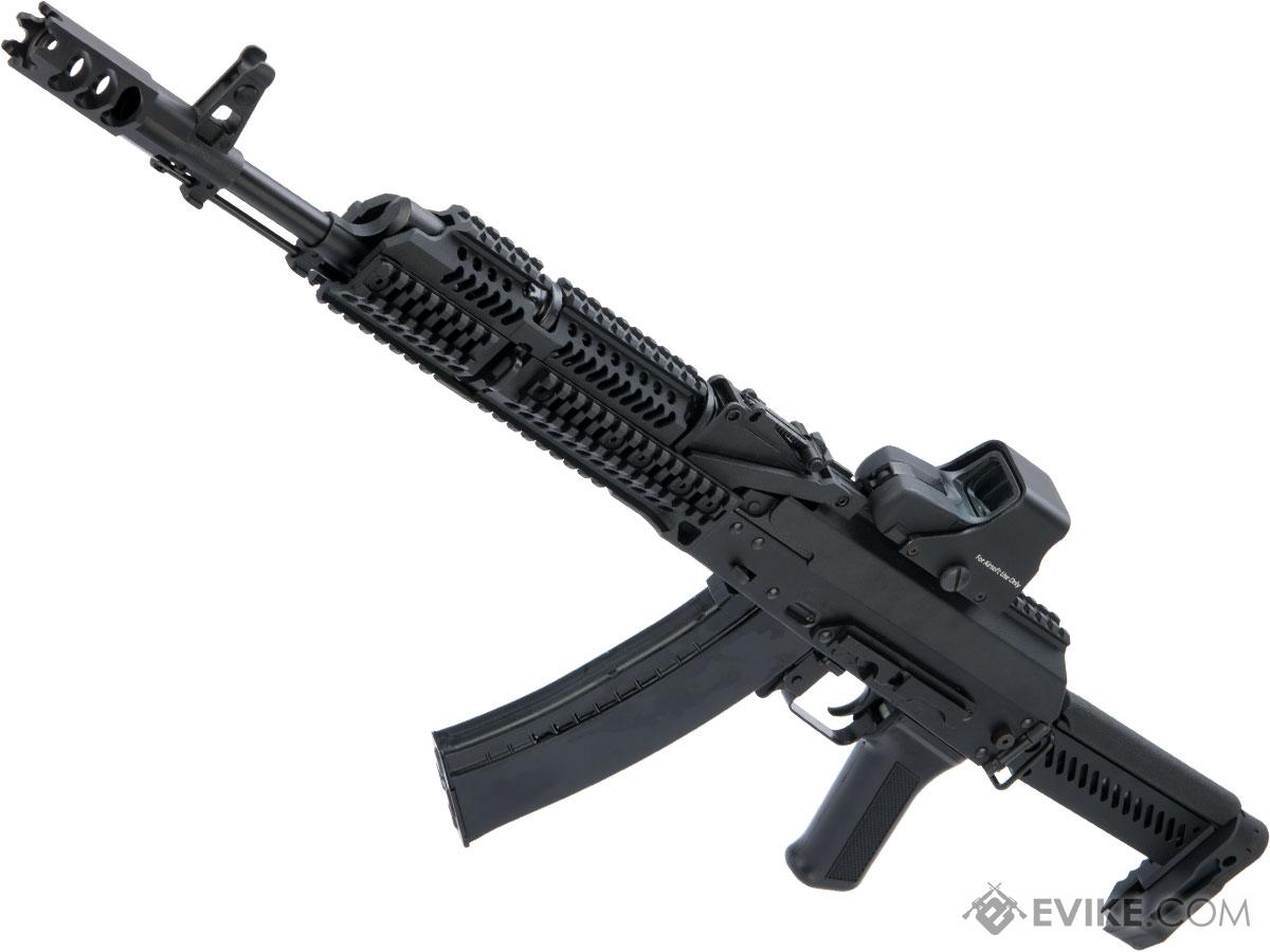 LCT Stamped Steel ZK Series AK Airsoft AEG Rifle w/ Side-Folding Z Series Stock and Handguard (Model: ZKS-74M)